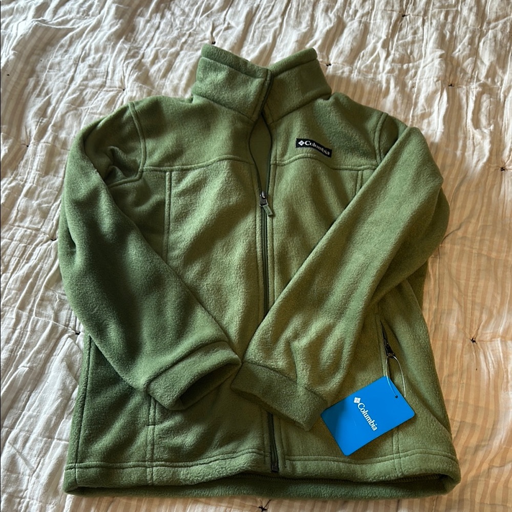 Columbia Kids Green Fleece Jacket